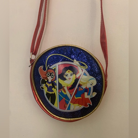 DC Superhero Girls Purse Excellent Used Condition - Picture 2 of 5
